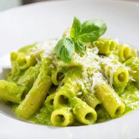 Creamy Avocado Pesto Mac