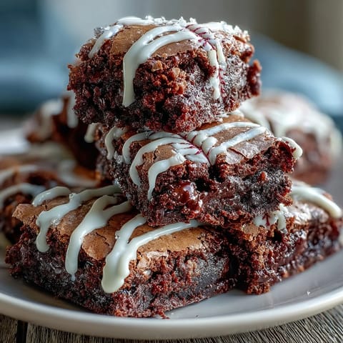 Baseball-themed brownie bites with white icing laces, perfect for sports parties and game day celebrations.