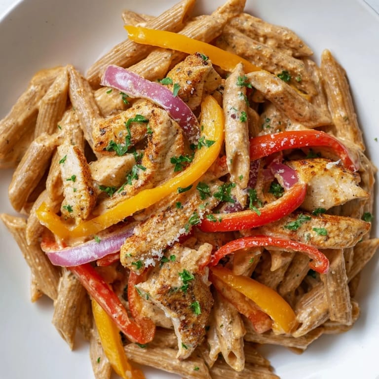 Enjoy Creamy Cajun Chicken Pasta Lite, a lighter Cajun-inspired dish with tender chicken and creamy sauce ready in 40 minutes.