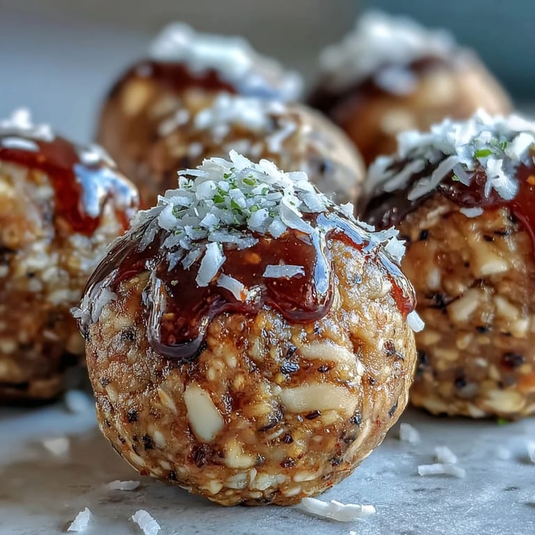 Wholesome, no-bake Ginger Turmeric Energy Balls perfect for an energizing bite.