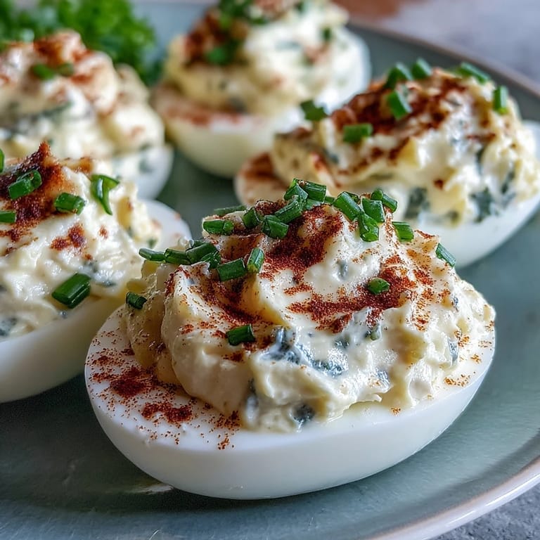 Chilled, bite-sized appetizer perfect for Southern potlucks, brunch, or quick gluten-free party snacks.